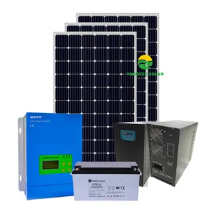 Free shipping energy 10kw solar panel complete system with battery