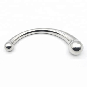 Acero inoxidable varita punto G masaje palo Metal puro pene p-spot estimulación Anal Plug Dildo - Product Image 3
