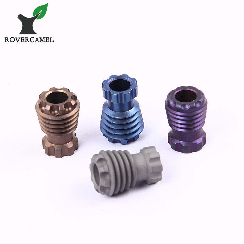 Парашютный шнур из чистого титана с бусинами, подвесной шнур, ремешок, снаряжение для кемпинга