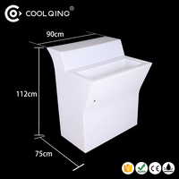 Barre lumineuse LED portable IP65 moderne pour comptoir, idéale pour bar à domicile, salle de sport, café, restaurant, boîte de nuit, événements, location de mobilier