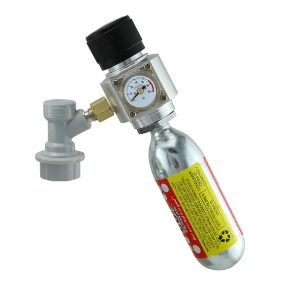 Mini CO2 Regulator Kit Verbreekt 74G Cartridge Homebrew Vaatje Cornelius Keg Drank Dispenser Co2 Aquarium Kegerator Moonshine