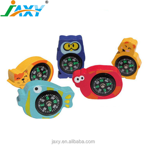 Enfants Éducatifs Teching Jouet de Bande <span class=keywords><strong>Dessin</strong></span>ée En Bois Boussole - Product Image 1
