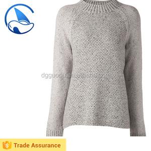 Haute couture femmes tricot à col roulé <span class=keywords><strong>pull</strong></span>, Vente en gros mixte fil jumper - Product Image 1