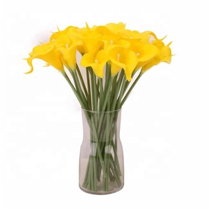 Flores de lirio de Cala artificiales personalizadas para boda Navidad graduación Halloween Año Nuevo decoración de Pascua; para hogares - Product Image 2