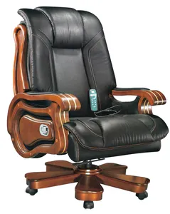 Hot sale director chair leather cover executive chair black manager chair