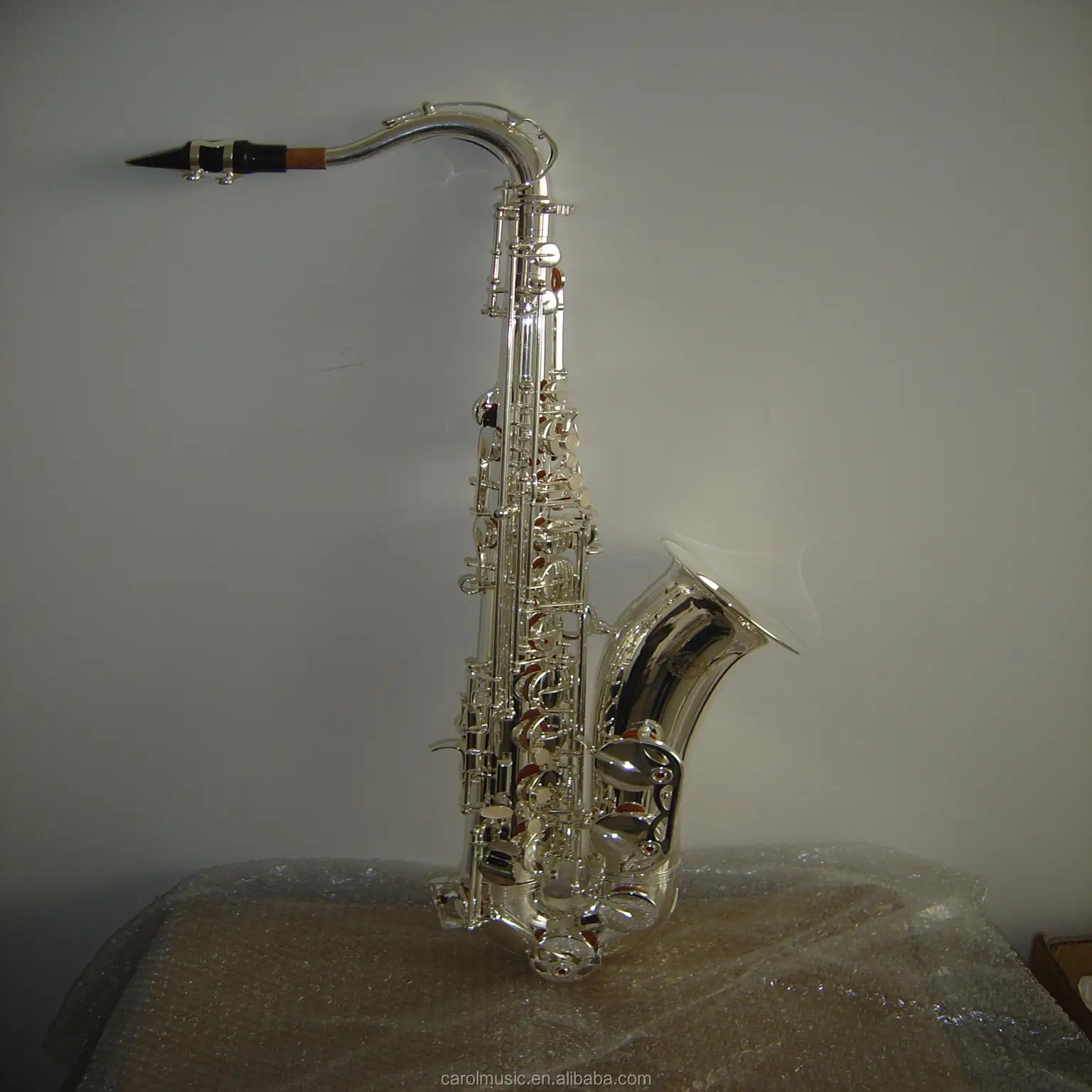 TS005 Cao Cấp Bạc Mạ Tenor Saxophone