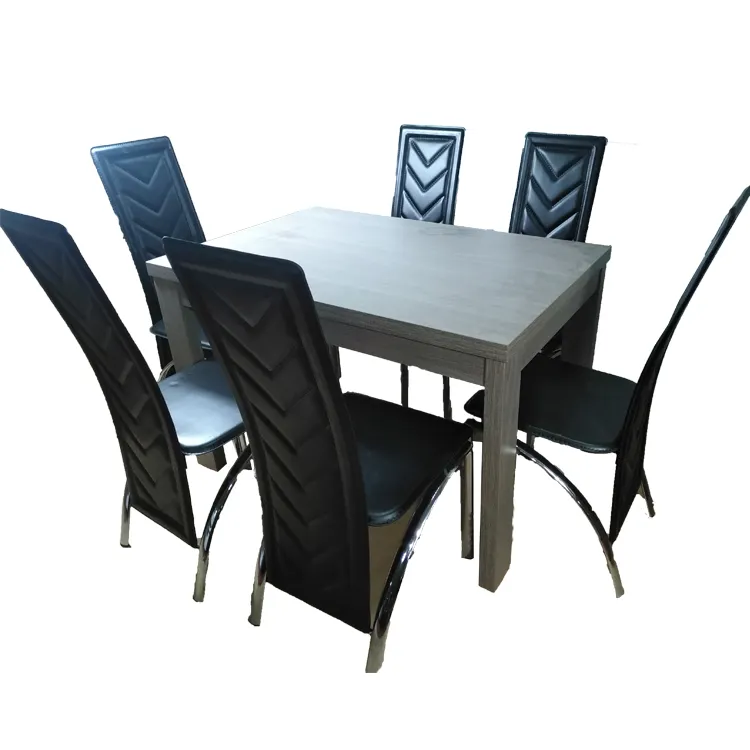 La technologie de pointe moderne en bois table à manger et chaises ensembles avec un bon service