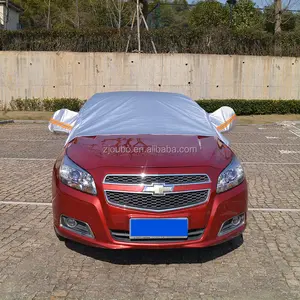 Easy To Use Waterproof UV Protection Automatic sunshade cover Half Car Cover