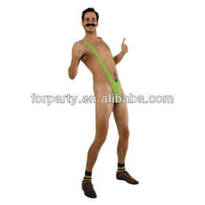 PCA-0272 <span class=keywords><strong>Mankini</strong></span> ทองเครื่องแต่งกายเครื่องแต่งกายเซ็กซี่สำหรับผู้ชาย - Product Image 1
