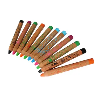 Premium Quality Jumbo Wax Crayons 12pcs A Paper Box