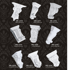 HN-L024 thiết kế hiện đại cổ điển Roman <span class=keywords><strong>corbel</strong></span> Polyurethane nhà trang trí chân đế <span class=keywords><strong>PU</strong></span> Chân đế cho trang trí nội thất - Product Image 1
