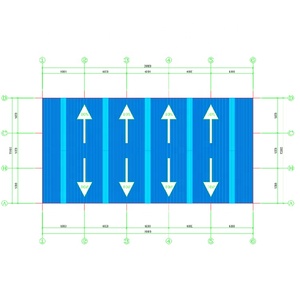Plans de construction d'hôtel en acier préfabriqué de nouvelle conception à faible coût - Product Image 2