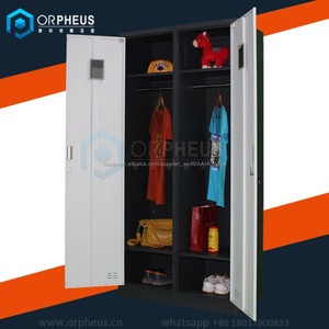 Muebles escolares Armarios de almacenamiento <span class=keywords><strong>Taquilla</strong></span> metálica de dos puertas - Product Image 3