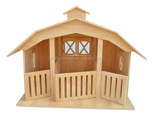 Vivid Kids Toy-casita de madera Natural sin terminar - Product Image 2