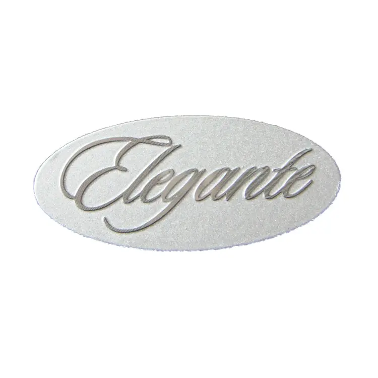 Custom Professional Aluminum Die Casting logo Metal Embossed Logo Label Plate Sticker Metal Custom Label Sticker With Adhesive