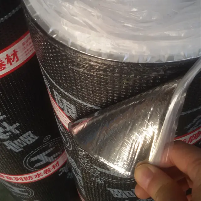 aluminum foil modified asphalt roofing felt waterproofing membrane