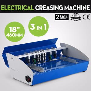 Nouveau métal 3in1 couverture de <span class=keywords><strong>livre</strong></span> électrique papier rainage Machine carte papier pliant coupe de <span class=keywords><strong>ligne</strong></span> pointillée - Product Image 2