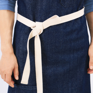 CHANGRONG – tablier de serveur en denim personnalisé croisé avec poches, pour chef de cuisine, restaurant - Product Image 4