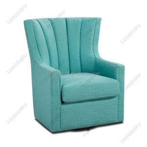 Tappezzeria in tessuto mobili cielo blu <span class=keywords><strong>schienale</strong></span> <span class=keywords><strong>alto</strong></span> mini divano letto singolo - Product Image 3