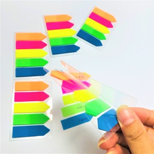 Đầy Màu Sắc Nhựa Lưu Ý Cuốn Sách Nhắc Nhở Trang Đánh Dấu Dính Trong Suốt Nhựa Dính Lưu Ý - Product Image 2