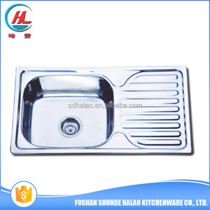 Tamaño del apartamento de la venta caliente Fregadero de la cocina del solo cuenco Acero inoxidable - Product Image 5