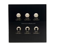 Software de ordenador Hotel Control personalizar led de cristal interruptor habitación sistema