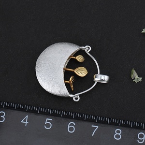 Collana con Ciondolo in Argento Sterling 925 Design My Little Garden, Stile Trendy per Donna, Gioielli all'Ingrosso - Product Image 5
