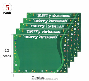 Paquete de 5 Marcos Magnéticos para Fotos de Refrigerador, Regalo de Navidad, 4x6, 3.5x5 Pulgadas, <span class=keywords><strong>Portafotos</strong></span> Magnético - Product Image 5