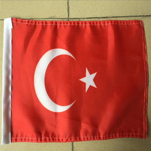 Bandiere della bandiera della turchia di dimensioni personalizzabili 3x5ft economiche di alta qualità - Product Image 4