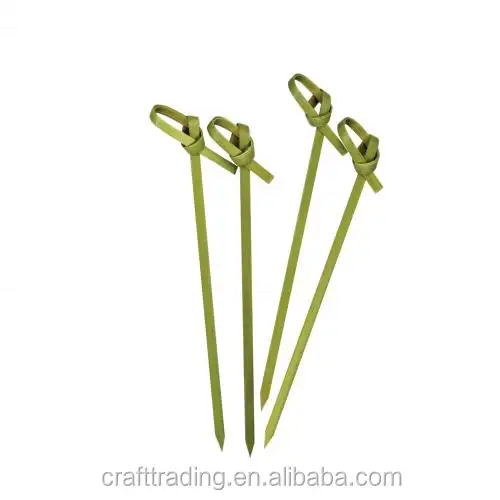 Disposable Safe Bamboo Knot Skewers Bamboo Cocktail Stick Wholesale