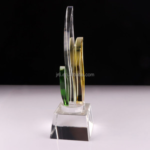Pujiang-كوب ملون للهب الكريستال مع قاعدة شفافة من المصنع - Product Image 6