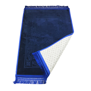 Thảm Cầu Nguyện Hồi Giáo Vải Nhung Sang Trọng Rộng Thảm Cầu Nguyện Thổ Nhĩ Kỳ Namaz Sajjadaah Hồi Giáo Namaz Secade Với Túi - Product Image 2