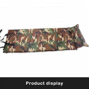 Esponja autoinflable para exteriores, almohadilla para dormir con almohada adjunta, colchón de aire portátil ligero para acampar, 1 unidad - Product Image 2