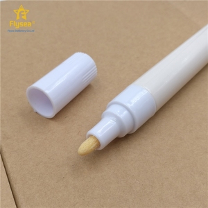 ขายร้อนสามารถเพิ่มสีหมึกที่แตกต่างกันญี่ปุ่นเฟอร์นิเจอร์ Nib อะคริลิสีขาวปากกาเครื่องหมายที่ว่างเปล่า