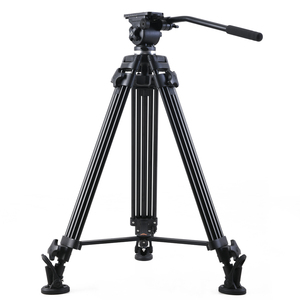 E-IMAGE EI7050AA Trípode de Video de <span class=keywords><strong>Viaje</strong></span> <span class=keywords><strong>Mini</strong></span>, Ligero y Compacto con Cabezal Fluido de 59 Pulgadas, el Mejor Trípode Económico para Cámaras DSLR - Product Image 2