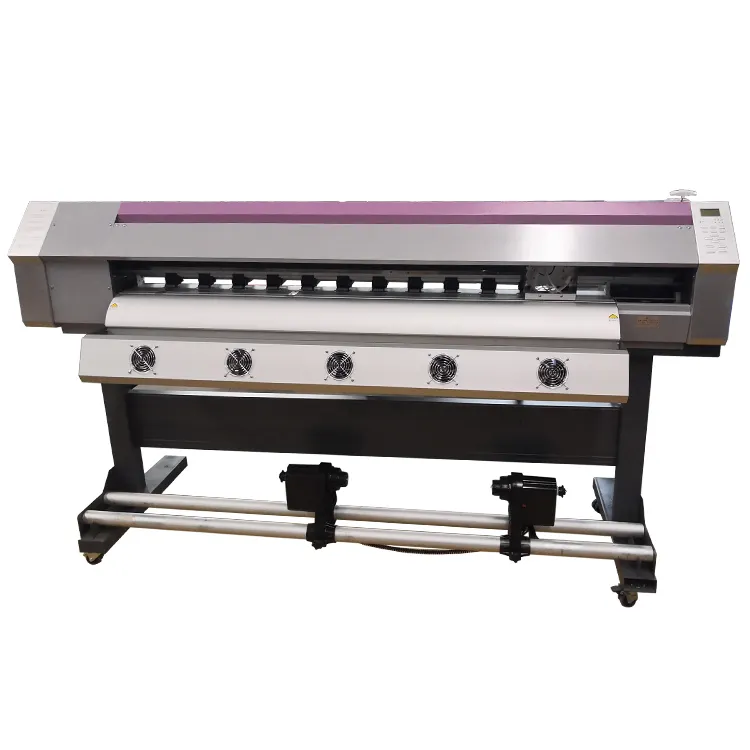 Low cost 1.6m Small Printer inkjet outdoor XP600 head printer Flex printing machine