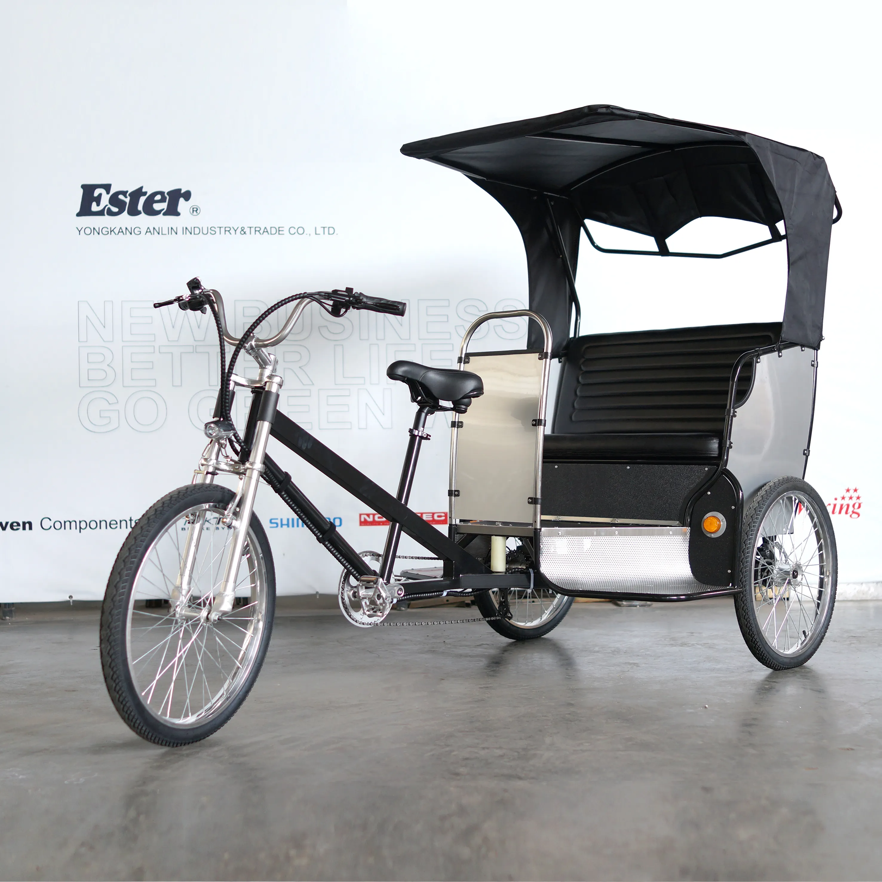 Ester Nieuwe Riksja Driewieler/Volwassen Fiets Met Goede Prijs In China, Fietstaxi Trike