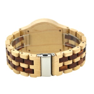 <span class=keywords><strong>Orologio</strong></span> <span class=keywords><strong>da</strong></span> <span class=keywords><strong>Polso</strong></span> <span class=keywords><strong>in</strong></span> <span class=keywords><strong>Legno</strong></span> Fatto a Mano Best Seller con Funzione Luminosa, Nuovo Design, Quadrante <span class=keywords><strong>in</strong></span> Vetro Zaffiro - Product Image 2