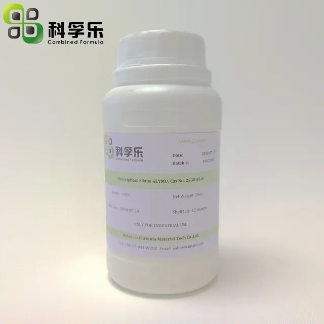 CFS-838 3-Glycidoxypropyltrimethoxysilane /Silane coupling agent KH-560 / A-187 / GLYMO CAS No.2530-83-8