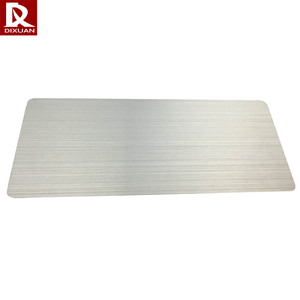 Lámina de Metal de aluminio cepillado, línea de <span class=keywords><strong>cabello</strong></span>, acabado en caída de nieve, placa anodizada para decoración de pared y panel de dispositivos de sujeción para el hogar - Product Image 6