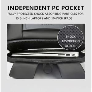 Bắc cực Hunter mới công suất lớn người đàn ông Vai Túi nam máy tính xách tay du lịch Ba lô đa chức năng thời trang tùy chỉnh đi bộ đường dài Ba lô - Product Image 3