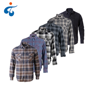Vendita calda a buon mercato cina all'ingrosso 100% cotone stampa <span class=keywords><strong>abbigliamento</strong></span> da <span class=keywords><strong>uomo</strong></span> flanella - Product Image 5