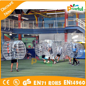 Effacer 1.0 MM epaisseur PVC gonflable copain ventre boule de butoir, Gonflable balle bulle de football - Product Image 4