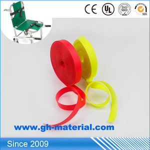 Sangle en <span class=keywords><strong>nylon</strong></span> avec revêtement en PVC Ceinture en caoutchouc TPU Polyester PP Poignée en polyvinyle Sangle en polyuréthane Ceinture en plastique durable enduite de PVC