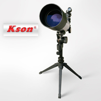 Telescopio Astronómico Kson Sky Watching de 80 mm y 400 mm para Principiantes con Aumento de 20x/67x y Trípode