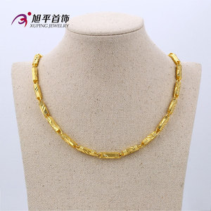 <span class=keywords><strong>Collana</strong></span> da Uomo Xuping, <span class=keywords><strong>Collana</strong></span> in <span class=keywords><strong>Oro</strong></span> 24k, Catena alla Moda per Uomini - Product Image 4