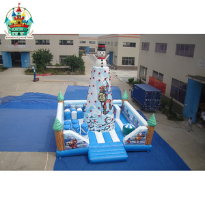 Pared <span class=keywords><strong>de</strong></span> <span class=keywords><strong>escalada</strong></span> <span class=keywords><strong>de</strong></span> Navidad inflable Adorable decoración <span class=keywords><strong>de</strong></span> Navidad <span class=keywords><strong>de</strong></span> PVC gigante - Product Image 4