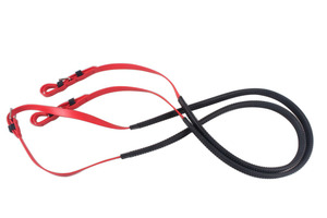 China caballo tack flexible PVC riendas caballo con - Product Image 1
