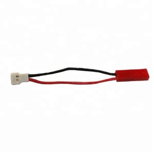 JST XH 2ピン ブラック＆ホワイト 2.5mm - デュポンワイヤーケーブルアセンブリ（PVCジャケット、錫メッキ銅導体付き） - Product Image 5