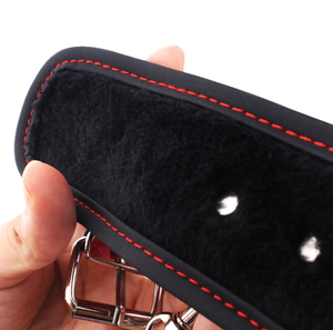 ชุดพันธนาการทางเพศสำหรับคู่รักชุดพันธนาการหนังของเล่น BDSM 10ชิ้น - Product Image 6